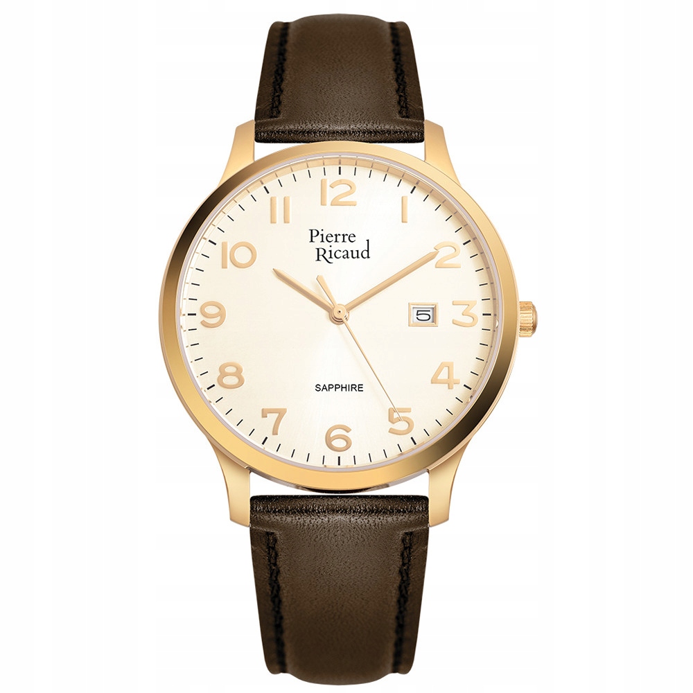 Pánské Hodinky Pierre Ricaud P91028.1B21Q hnědé