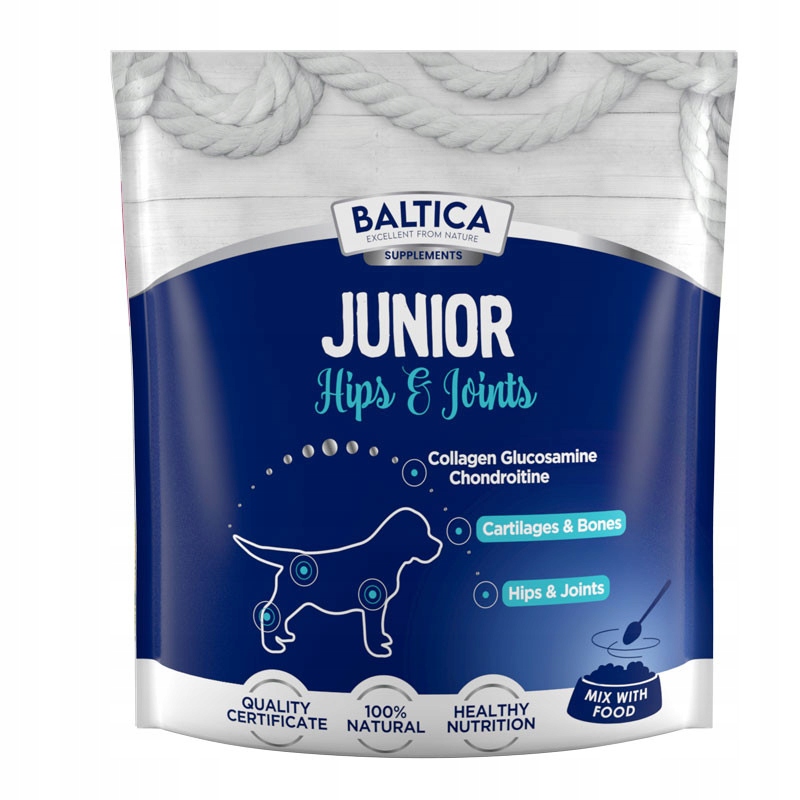 Levně Baltica Junior Hips & Joints 500 G Kolagen Na Klouby A Kosti Pro Psa