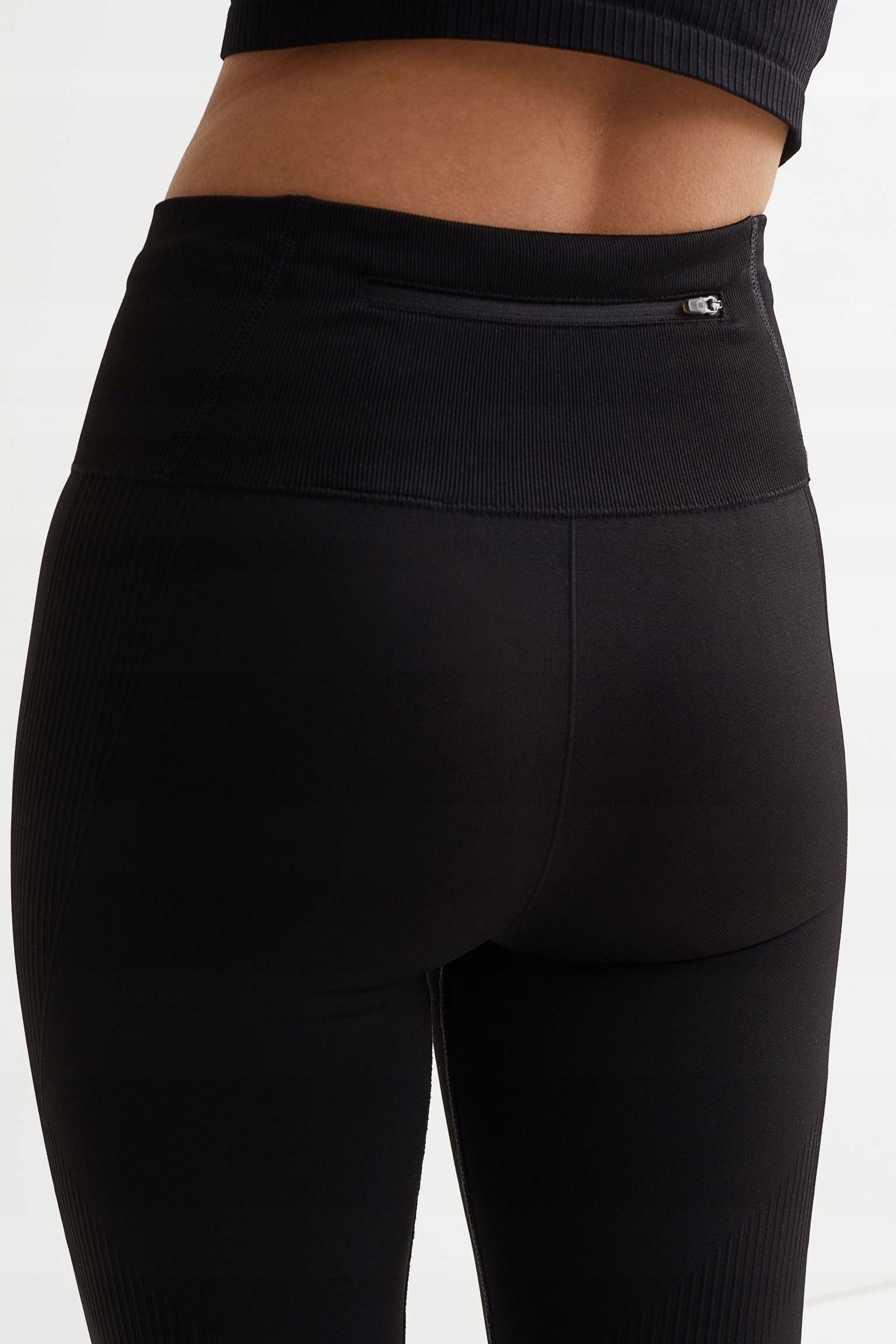 LEGGINSY LEGINSY SPORTOWE CZARNE H&M M Model LEGGINGS