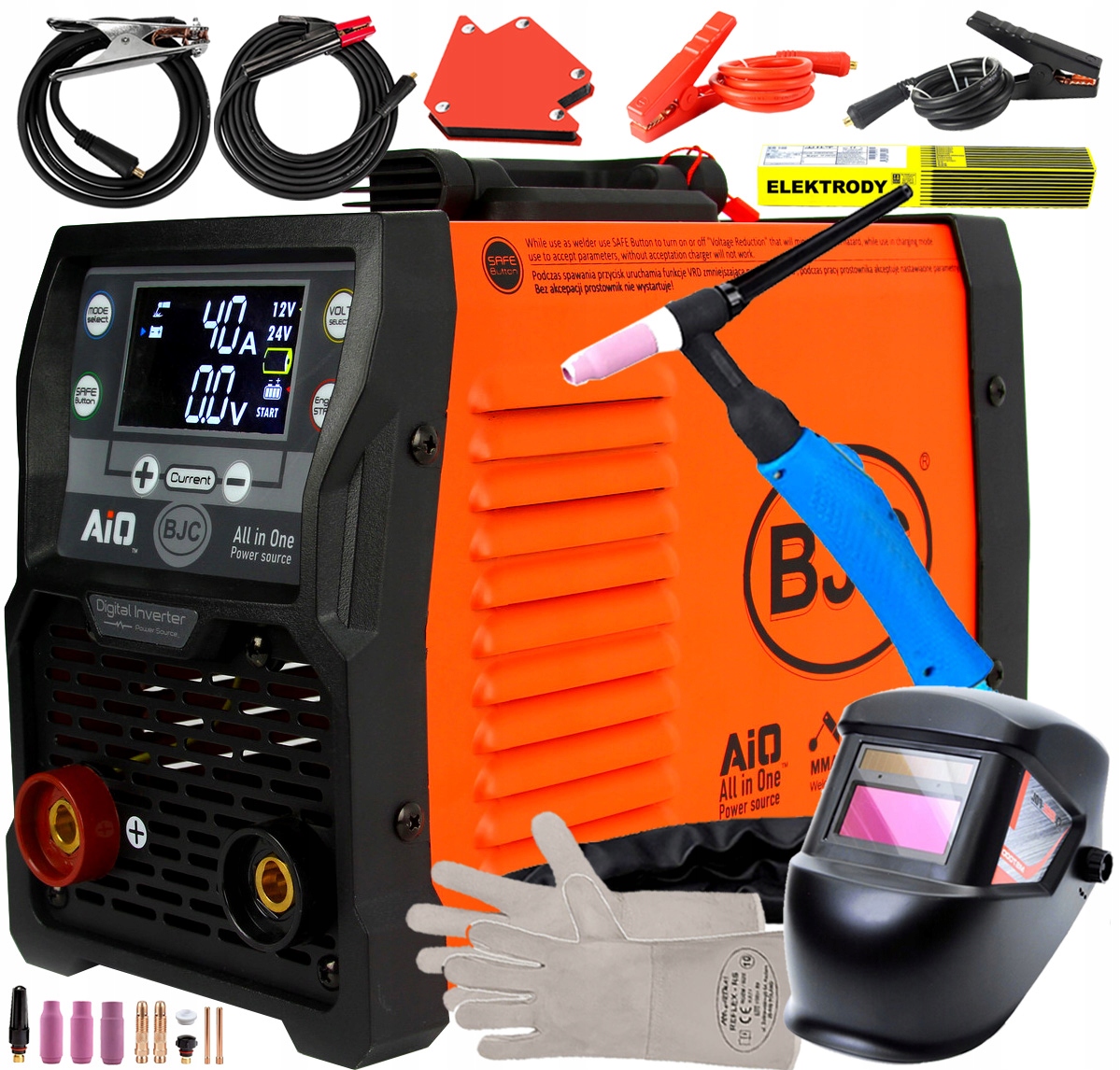 SPAWARKA MMA TIG 200A PROSTOWNIK 12V 24V MARPOL