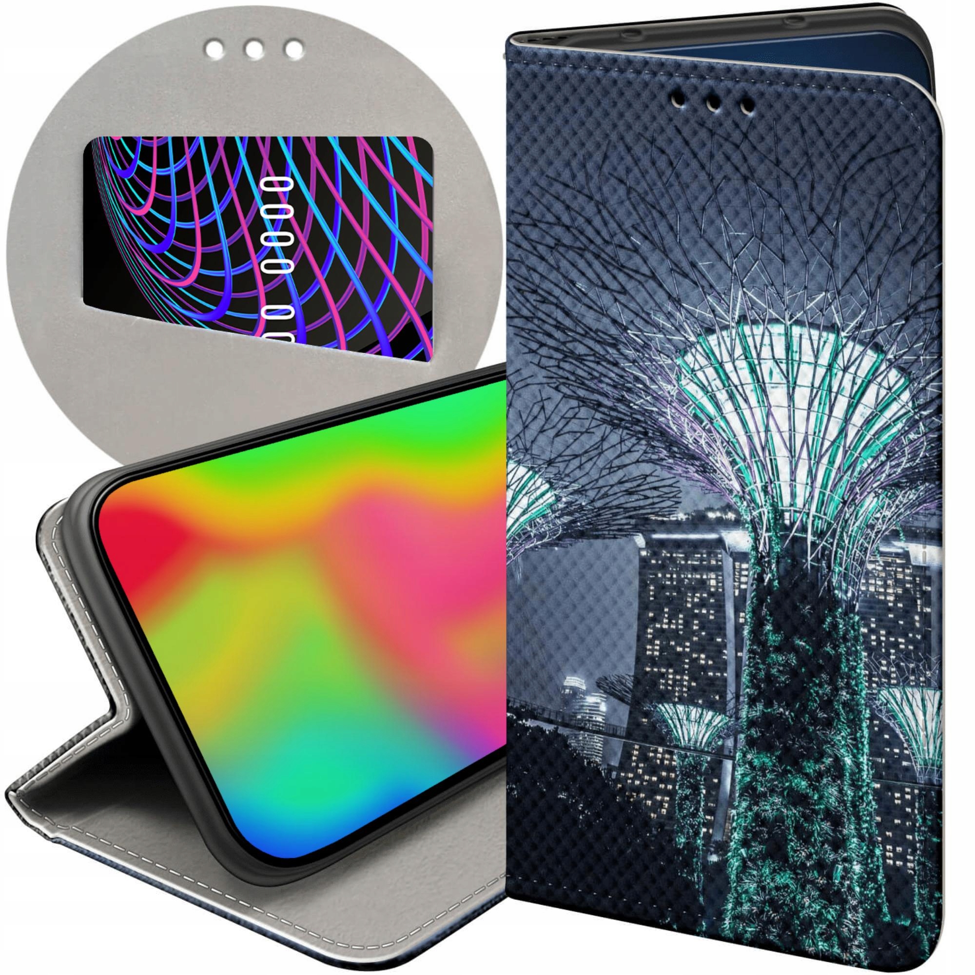 Etui Z Klapką Do Oppo RENO13 F 4G 5G Miasta Architektura Urban Case