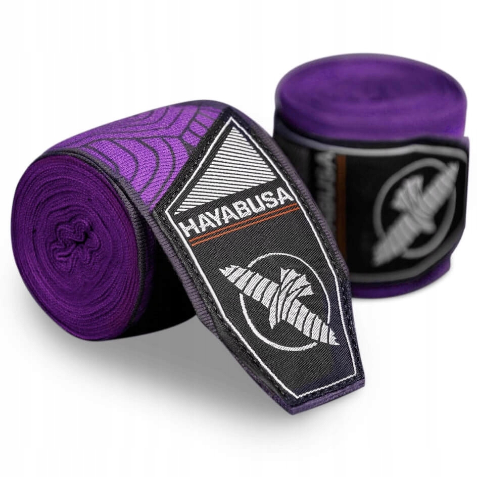 Hayabusa Bandaże Bokserskie Owijki Perfect Stretch Purple Lotus