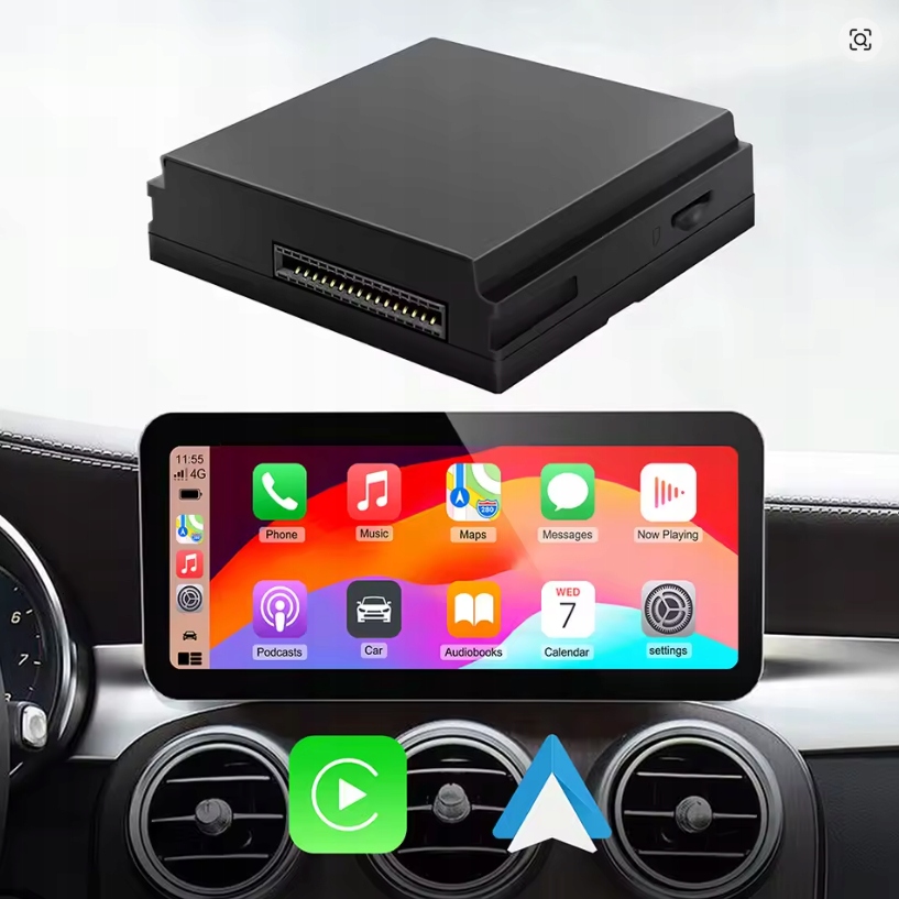 Modul Carplay Apple Android Mercedes Benz 2011-2014 W246 Ntg 4.5 reg10