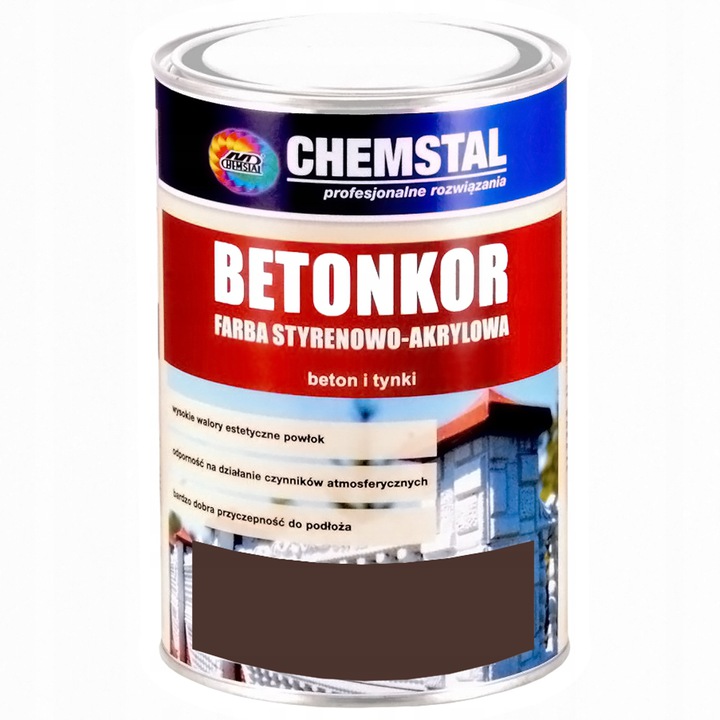 CHEMSTAL BETONKOR BETON POSADZKA 1L BRĄZOWY