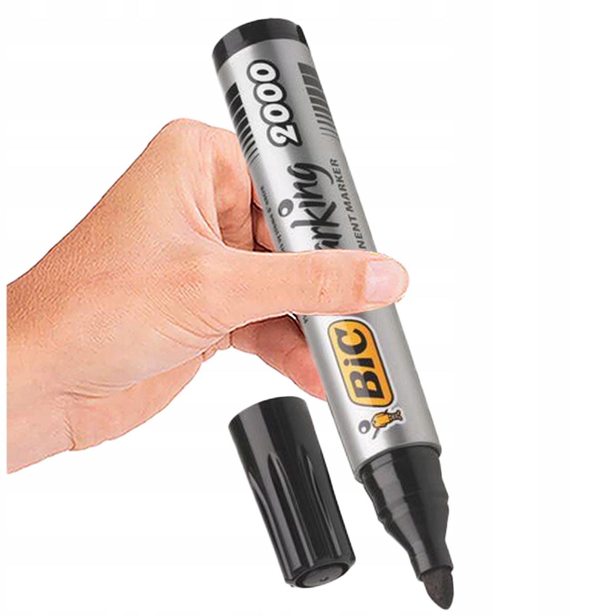 BIC PERMANENTNY MARKER Z OKRĄGŁĄ KOŃCÓWKĄ GRUBY Kolor czarny