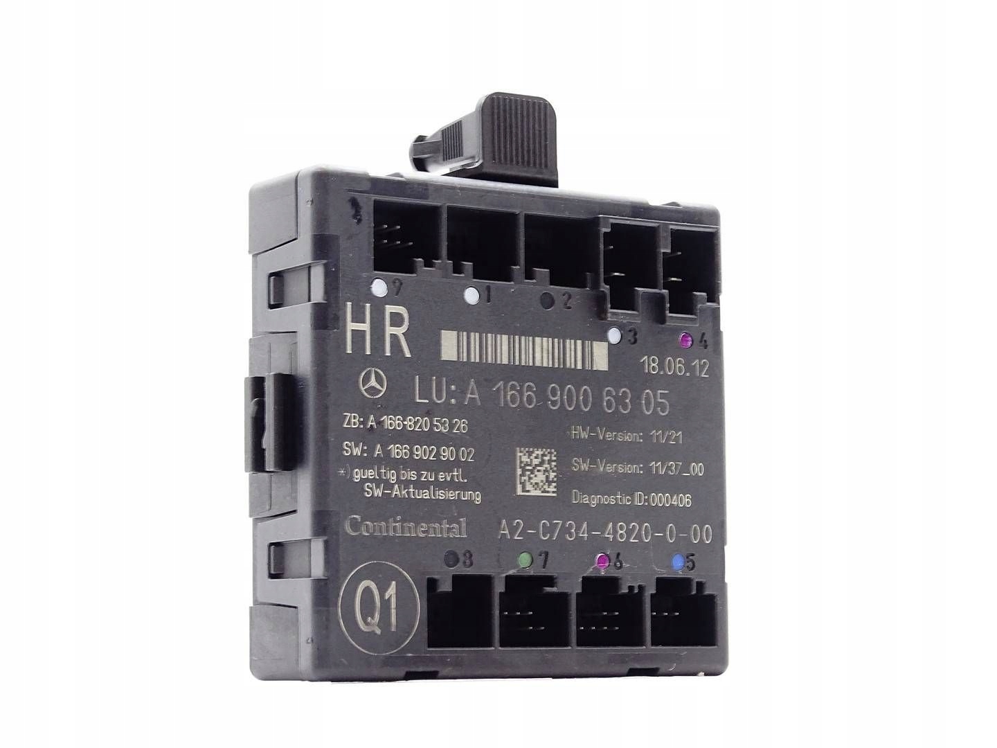 module control unit door MERCEDES ML W166 A1669006305