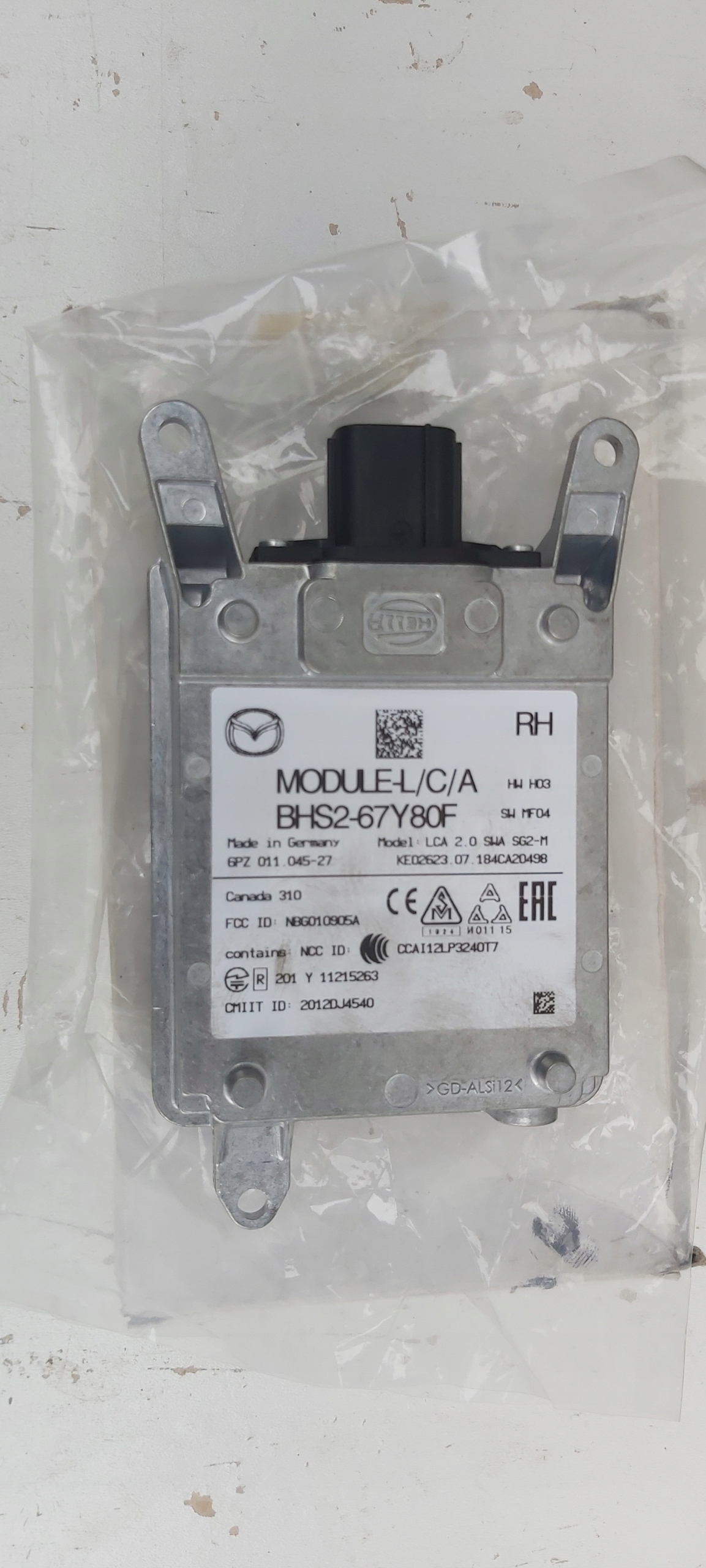 mazda 3 II 2013 2012DJ4540