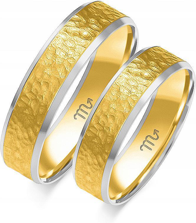 Nadčasové zlaté svatební prsteny 585 r 23 24 25 vkusná svatba kolekce