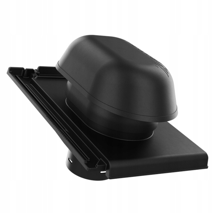 Sanitární ventilátor fi 125 Creaton Simpla Černý