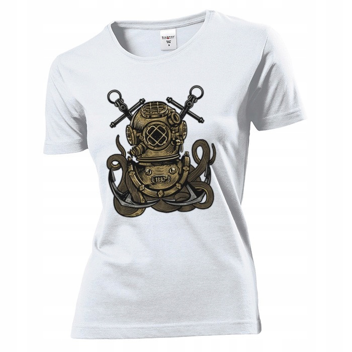 

Koszulka damska Nurek Nurkowanie Scuba Diving XL