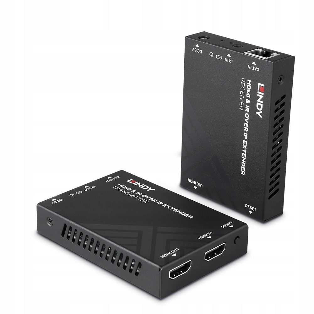 Lindy Przedłużacz Hdmi i Ir przez Ip