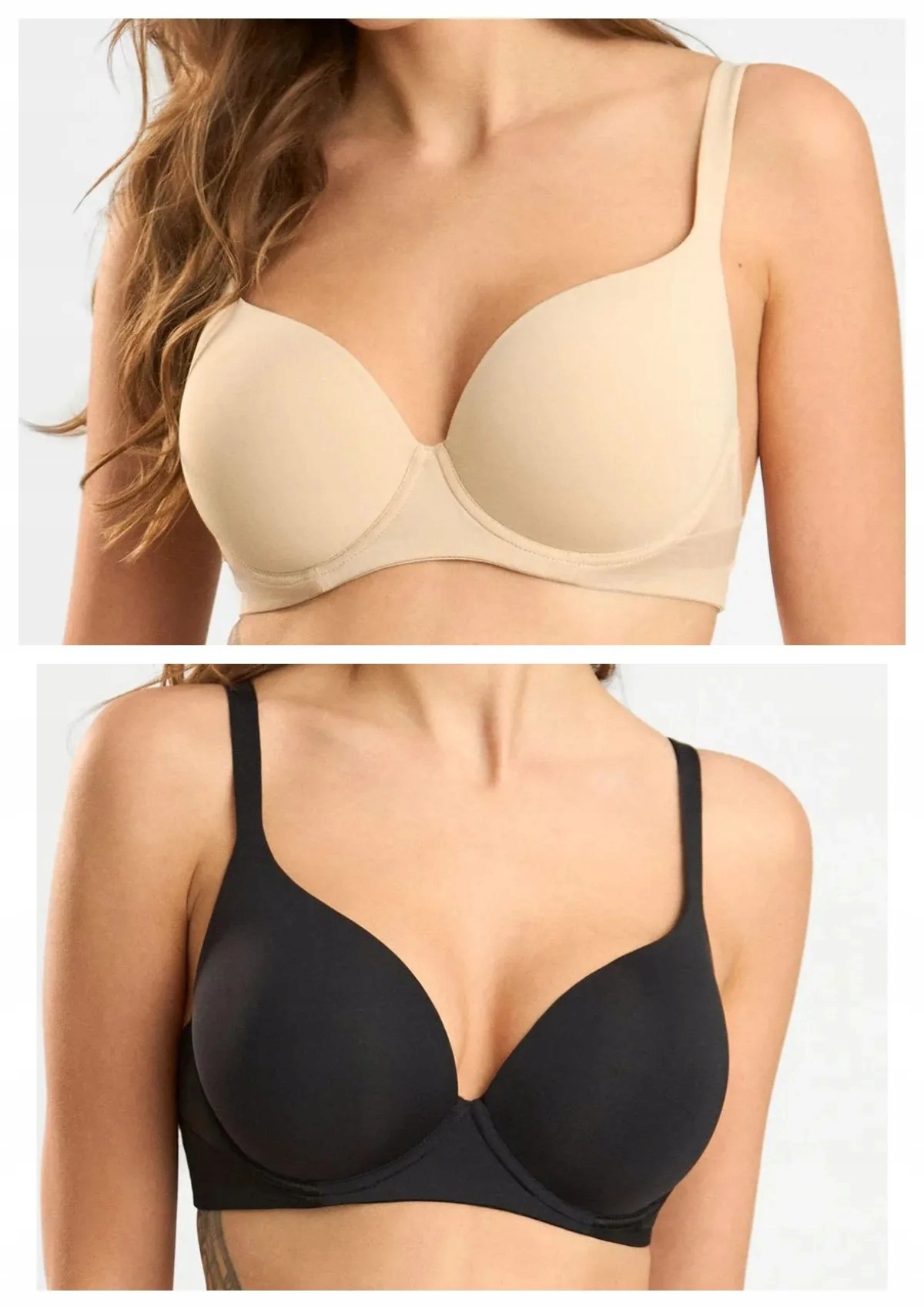 Lormar Plunge Extra 1907 podprsenka 2 ks béžová černá 85C