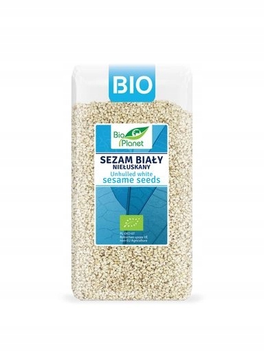 4x Sezam bílý neloupaný Bio 400 g Bio Planet