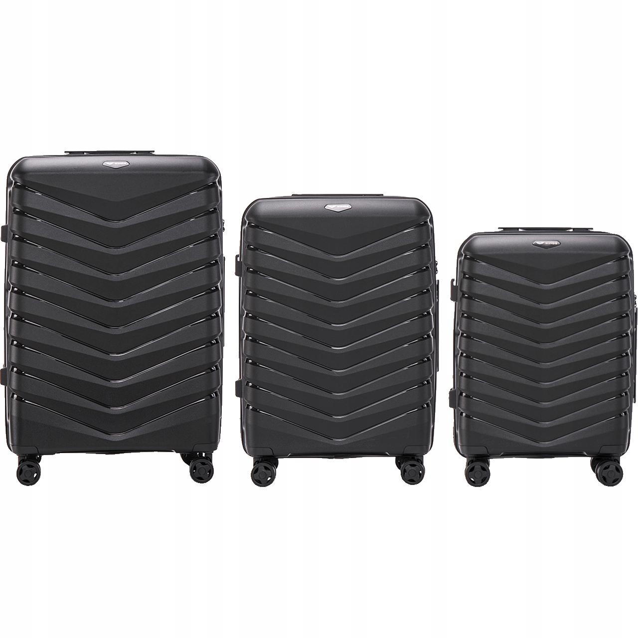 Sada tvrdých cestovních kufrů pro cestovní kufry Wings