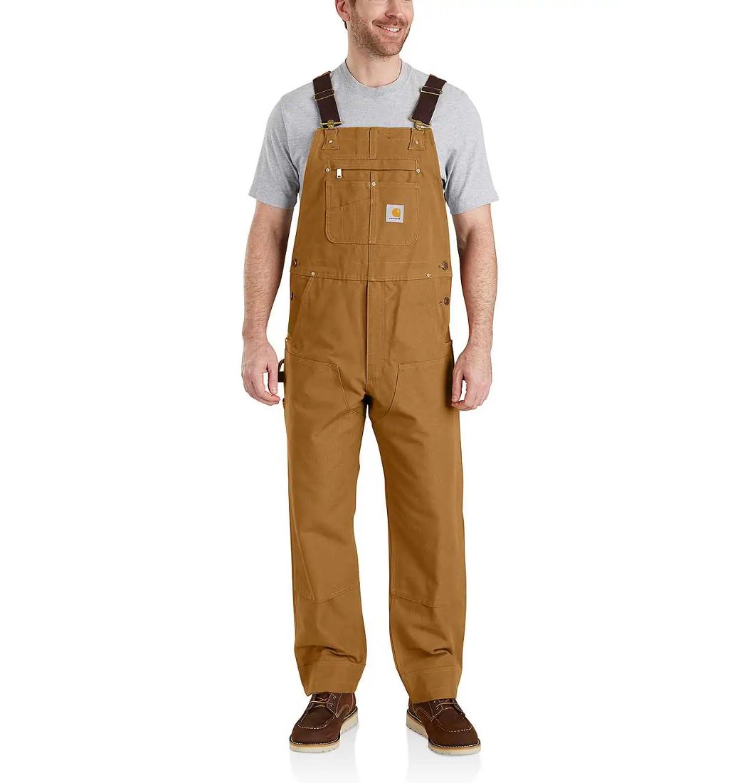 Zahradníčky Carhartt Bib Overall Brown