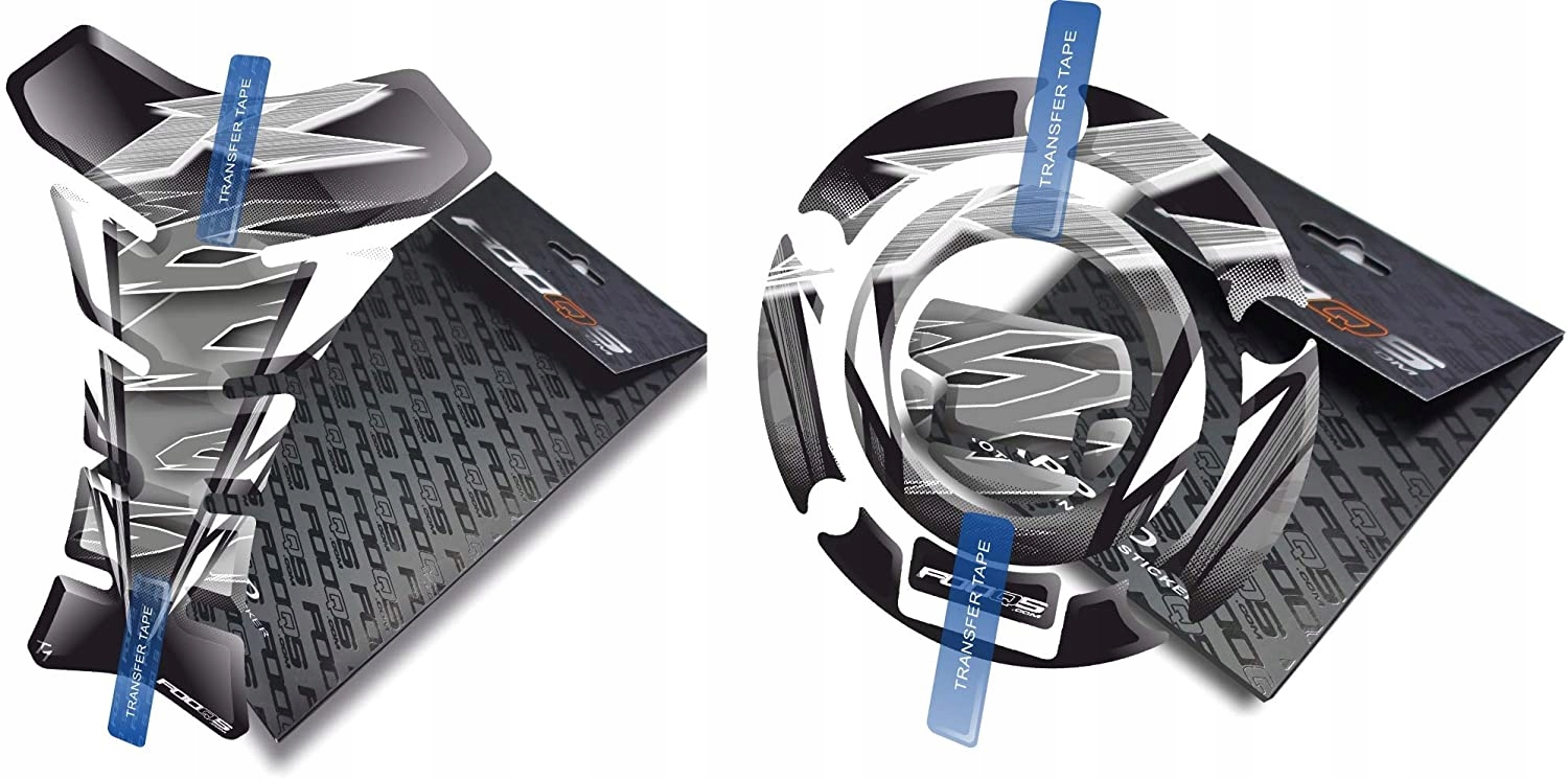 Tank-pad Cap-pad od firmy Fooqs Yamaha Yzf R-6 Stříbrný