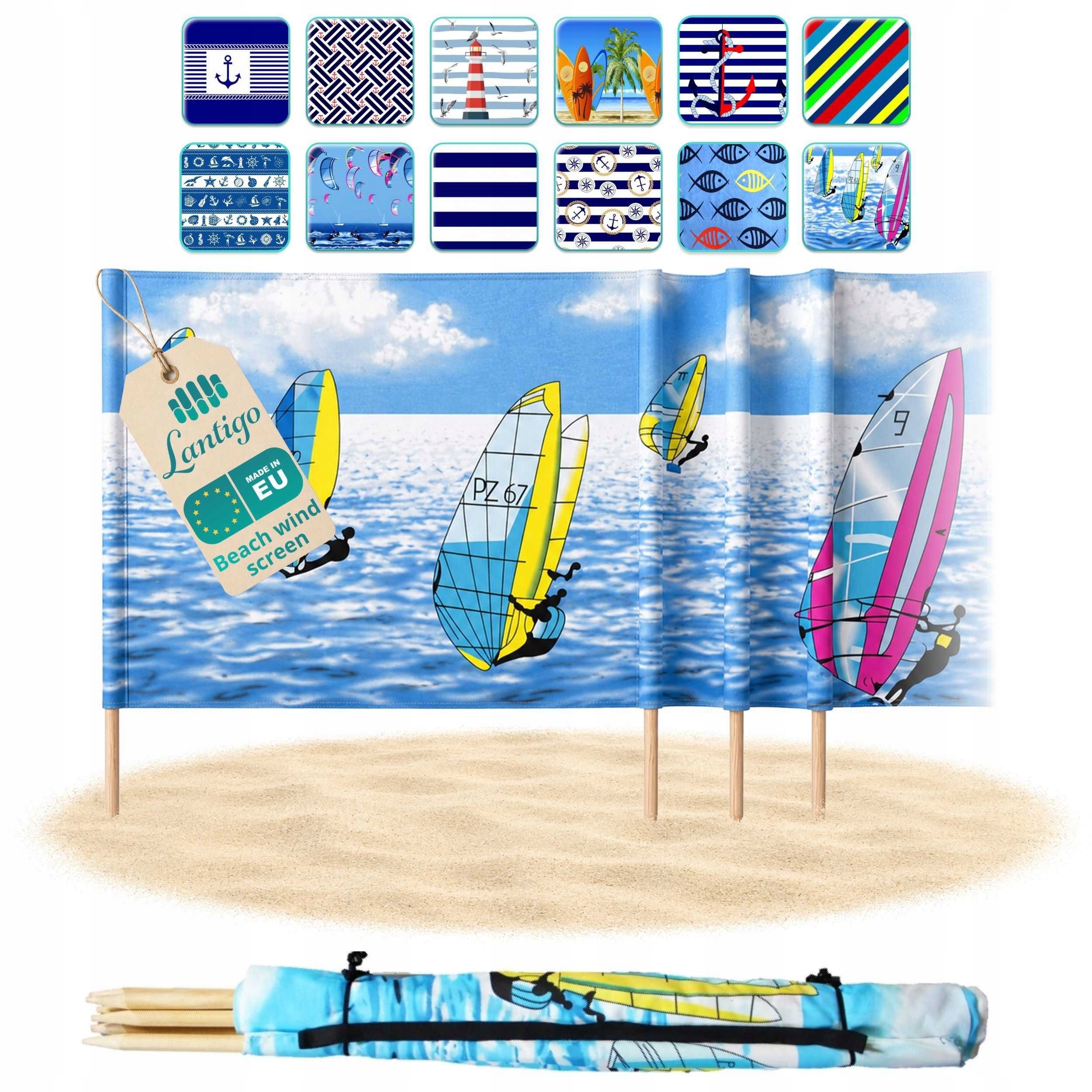 Lantigo paraván 14 m x 80 cm Uv mikrovlákno Surfing
