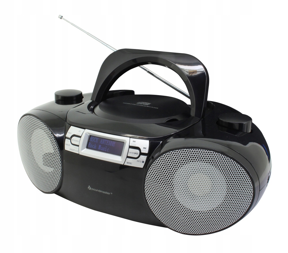 Soundmaster SCD8300SW, Boombox s CD, Dab /fm