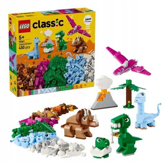 Lego(r) Classic 11041 Kreativní Dinosauři