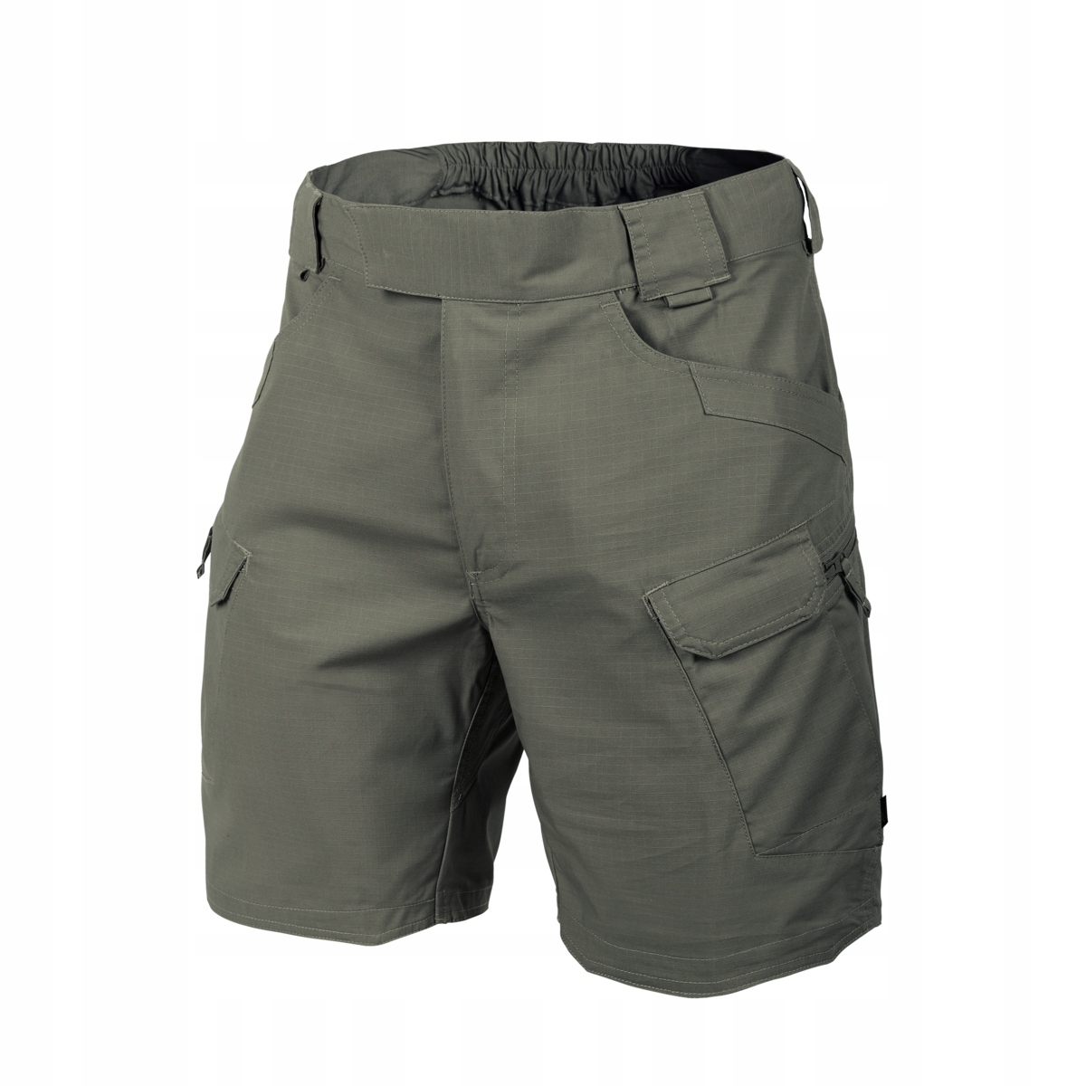 Pánské Kraťasy Kapsáče Uts 8.5" Stretch Ripstop Suchý Zip Helikon Taiga Green M