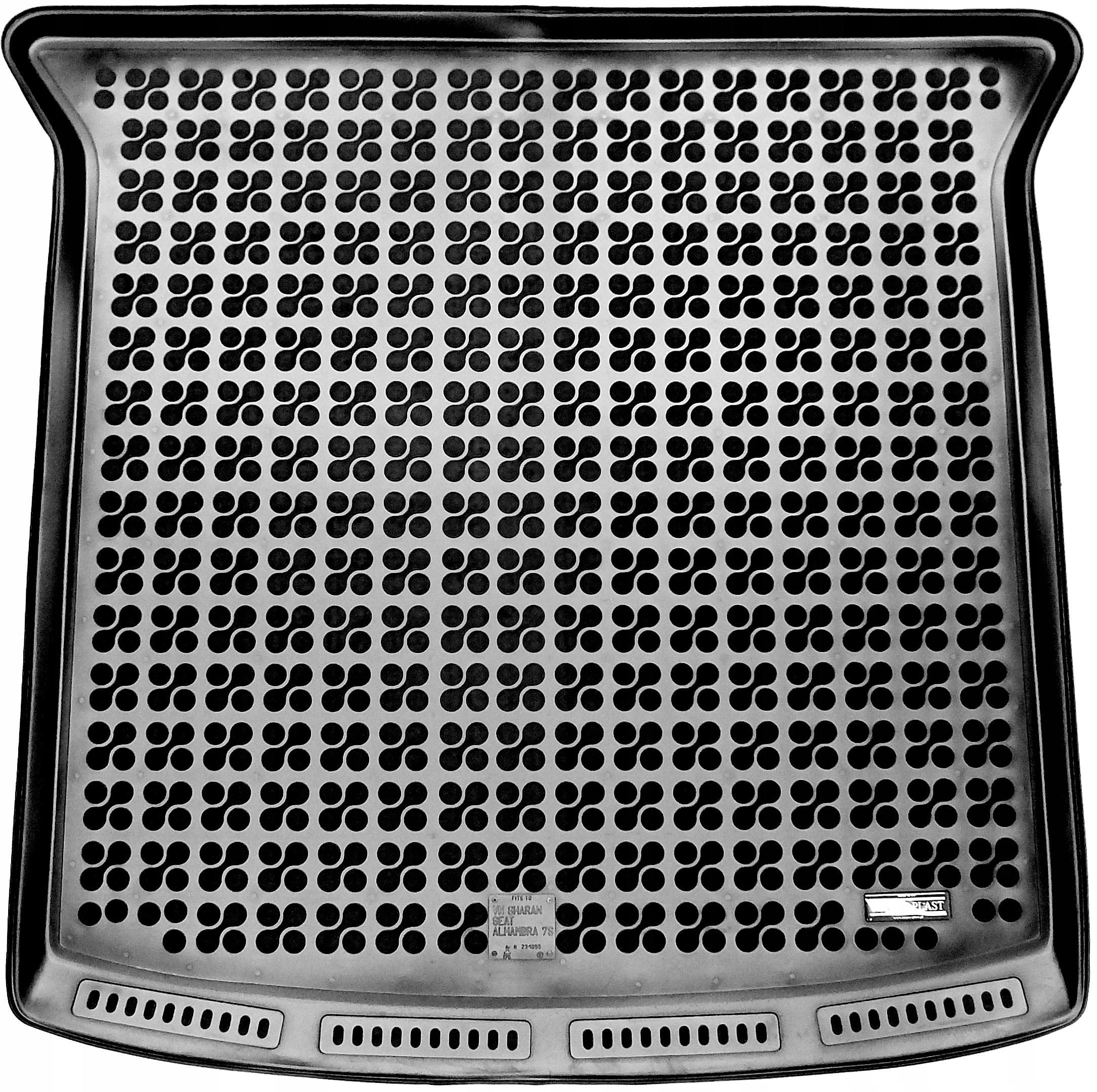 Volkswagen Sharan 2010-2022 Seat Alhambra 2010-2020 mata gumowa bagażnika