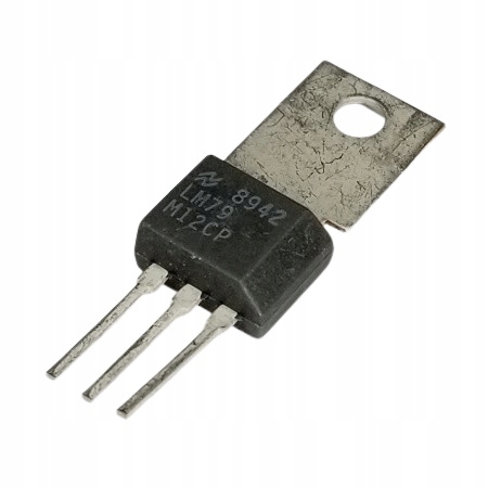 LM79M12CP stabilizator -12V, 0,5A, TO202, National 3szt