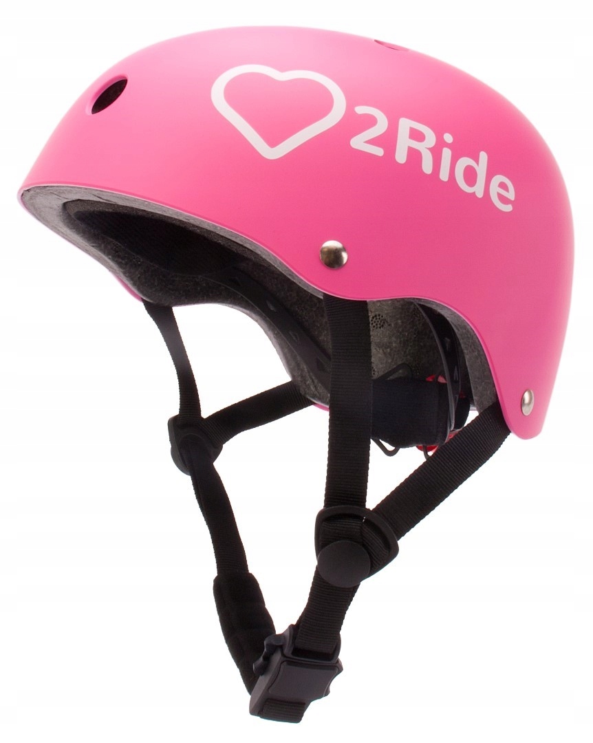 Kask Rowerowy S 50-54 Lampka Led Candy Pink