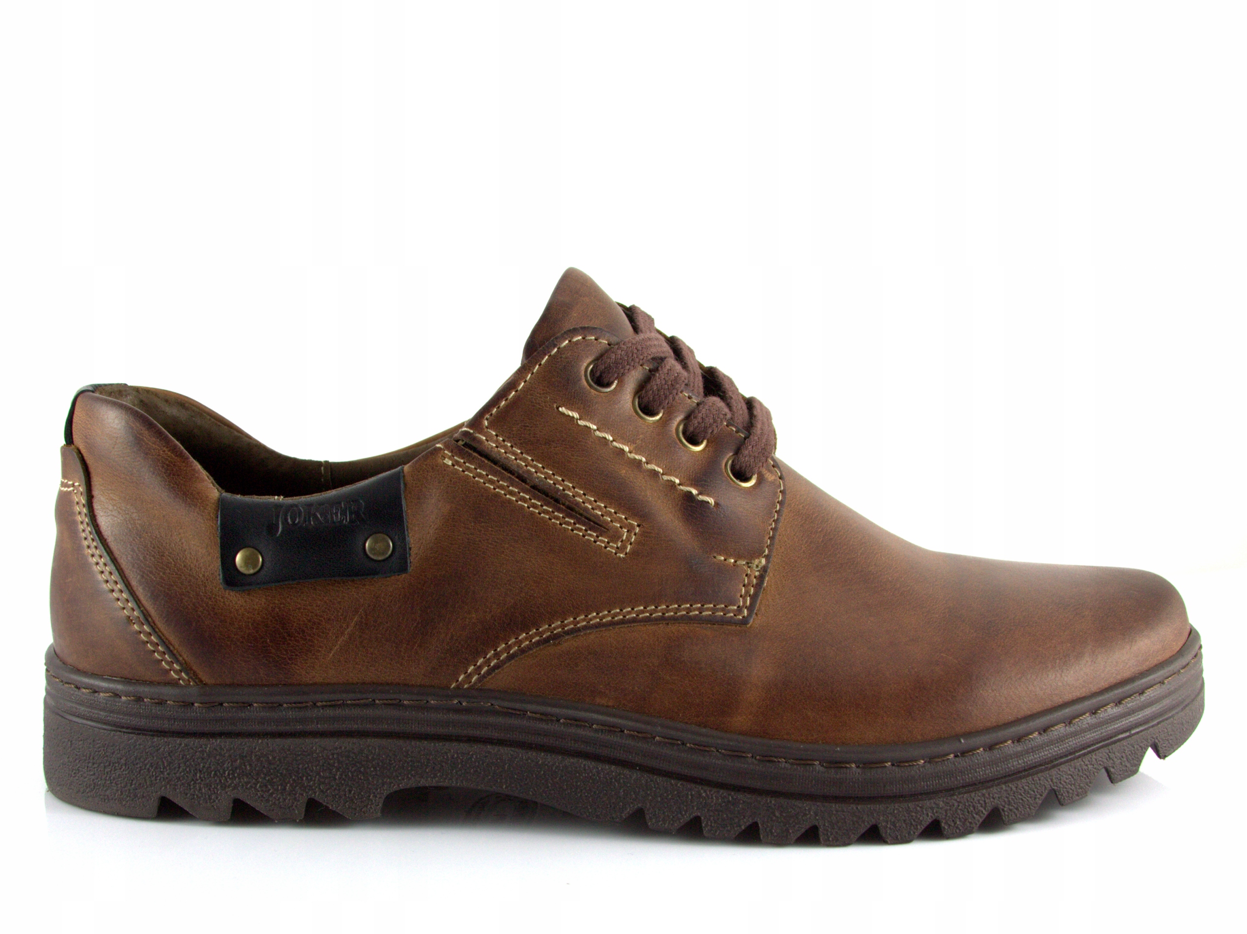 BUTY męskie SKÓRA naturalna POLSKIE 510 b JOKER 41 Kod producenta 510