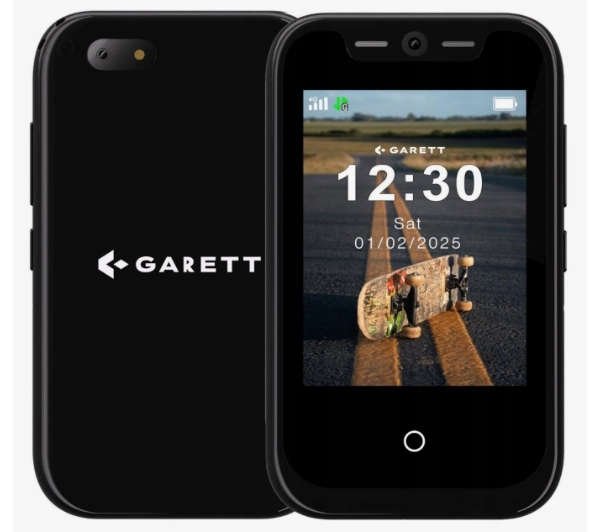 Smartfon dla dziecka Garett OneKid Phone 2,8'' Gps Sos Lte Black Czarny