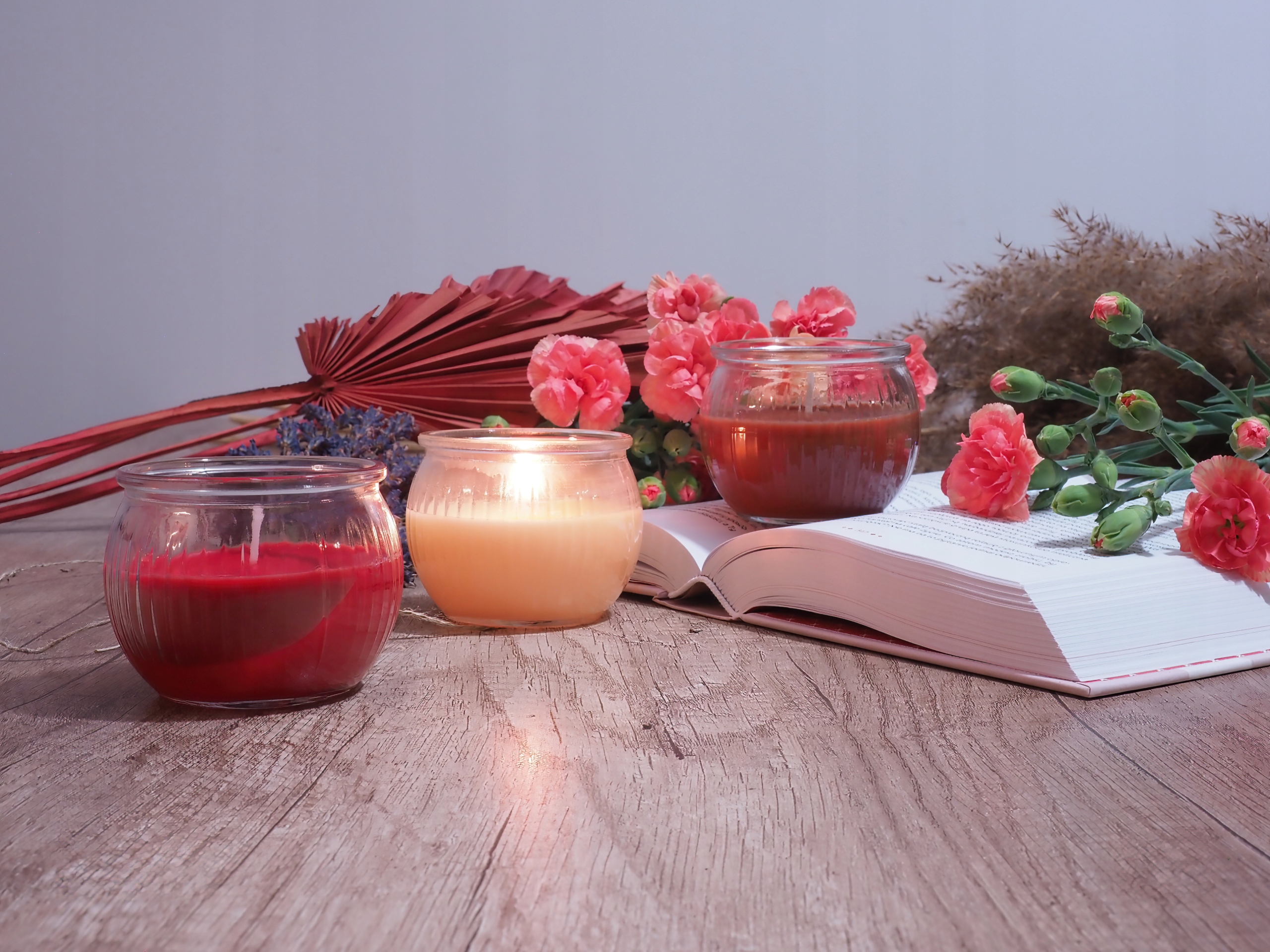 ŚWIECE ZAPACHOWE ŚWIECZKI 4X ŚWIECA KWIATY ZESTAW PREZENT DLA NAUCZYCIELA EAN (GTIN) 5906927057415