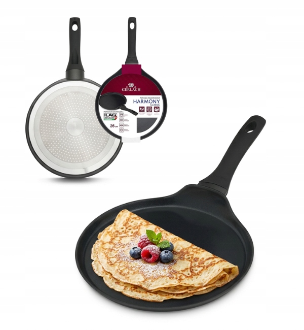 Gerlach Harmony Patelnia Naleśnikowa 26 CM Ilag Indukcja