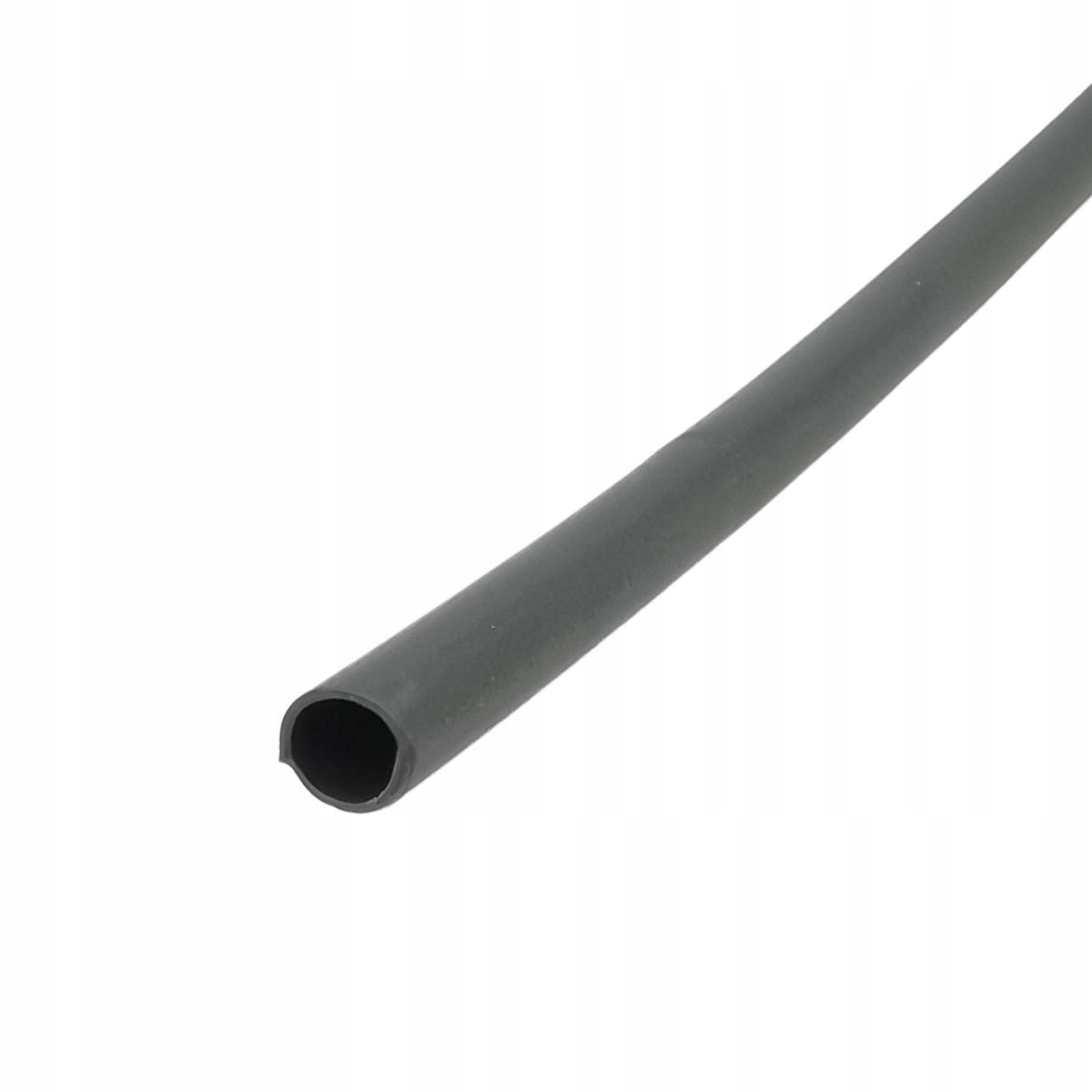 Термоусадочная трубка с клеем черный 1 м - ⌀ 3 мм