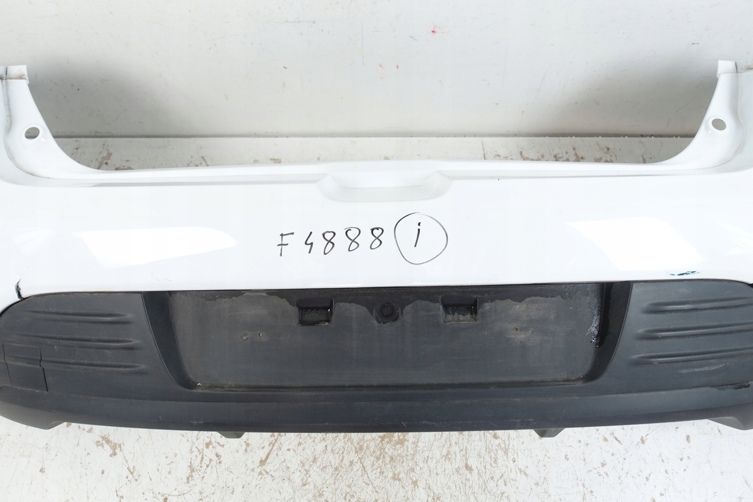 RENAULT CLIO IV HB 2012- bumper rear part rear 850225639R