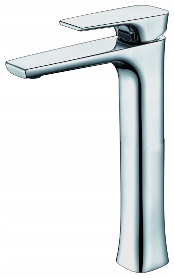 

Bateria Umywalkowa Nablatowa Stojąca Wysoka Chrom