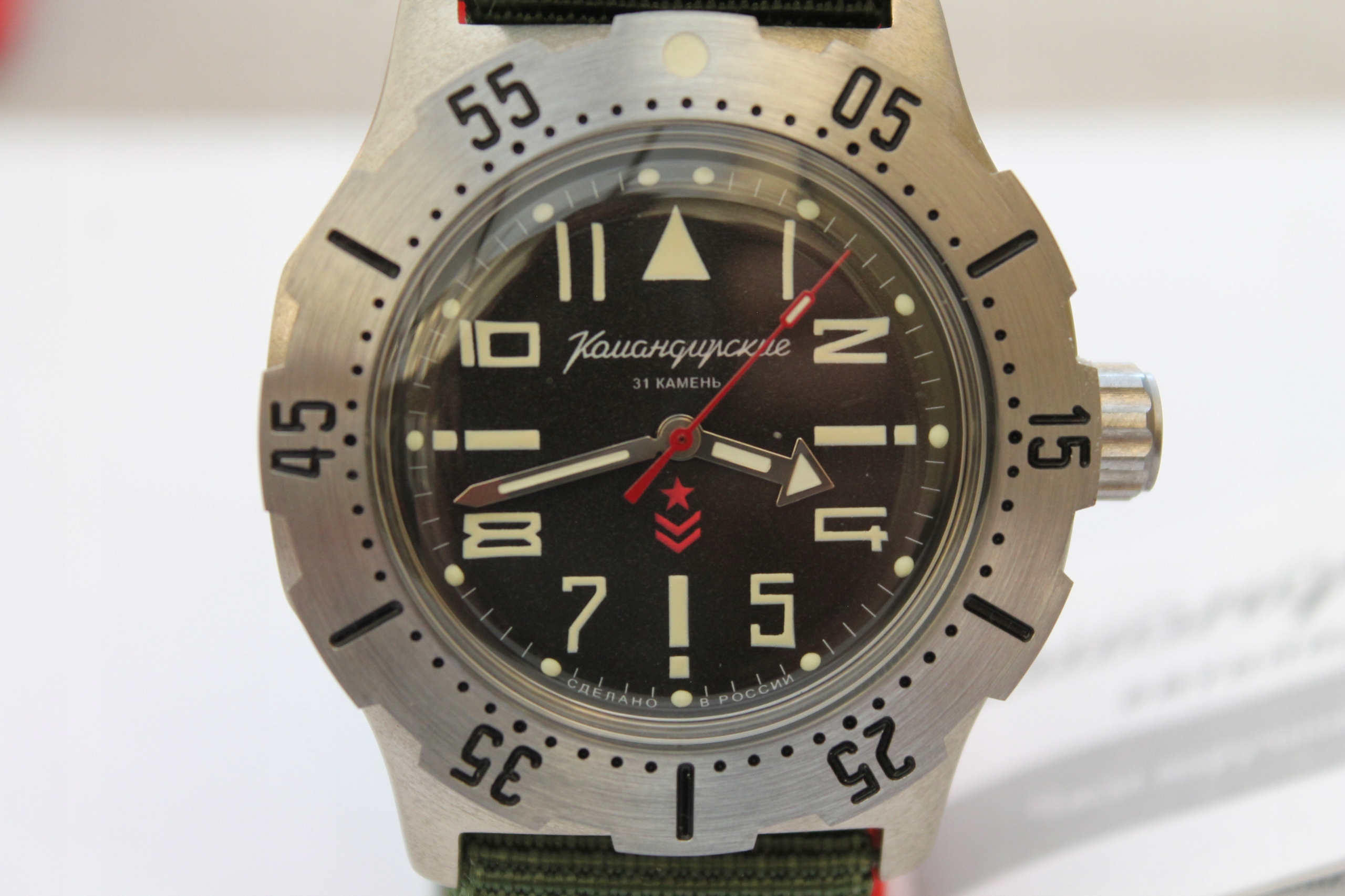Wostok Vostok K-35 Ocel Automat Nový 350747