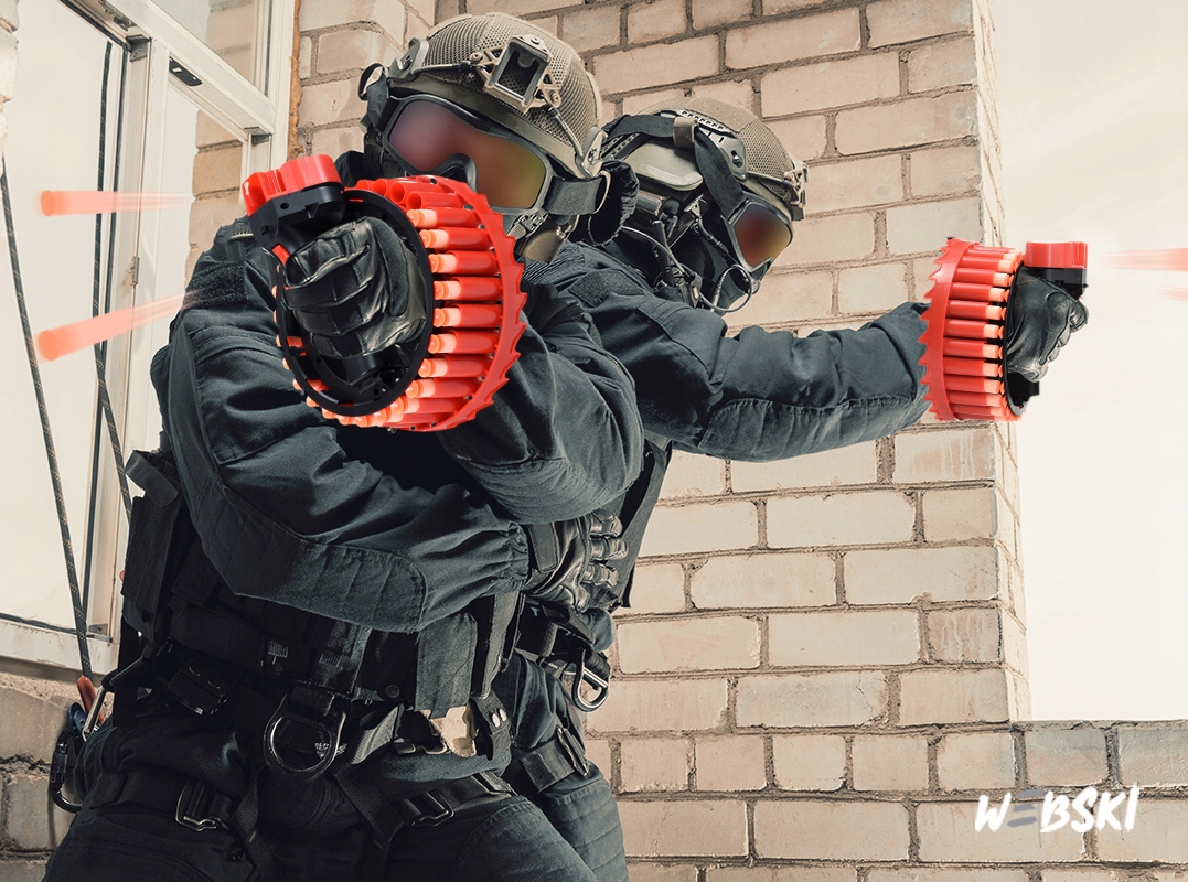 WYRZUTNIA KARABIN AUTOMAT NA PIANKOWE STRZAŁKI Marka Webski