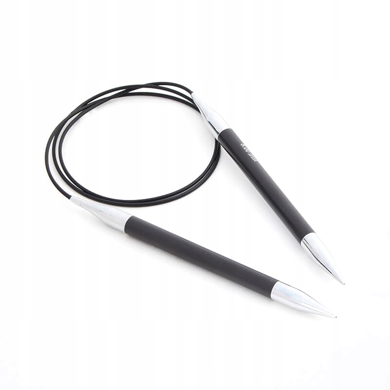 karbonové dráty na vlasci 60cm 6,50mm Knitpro