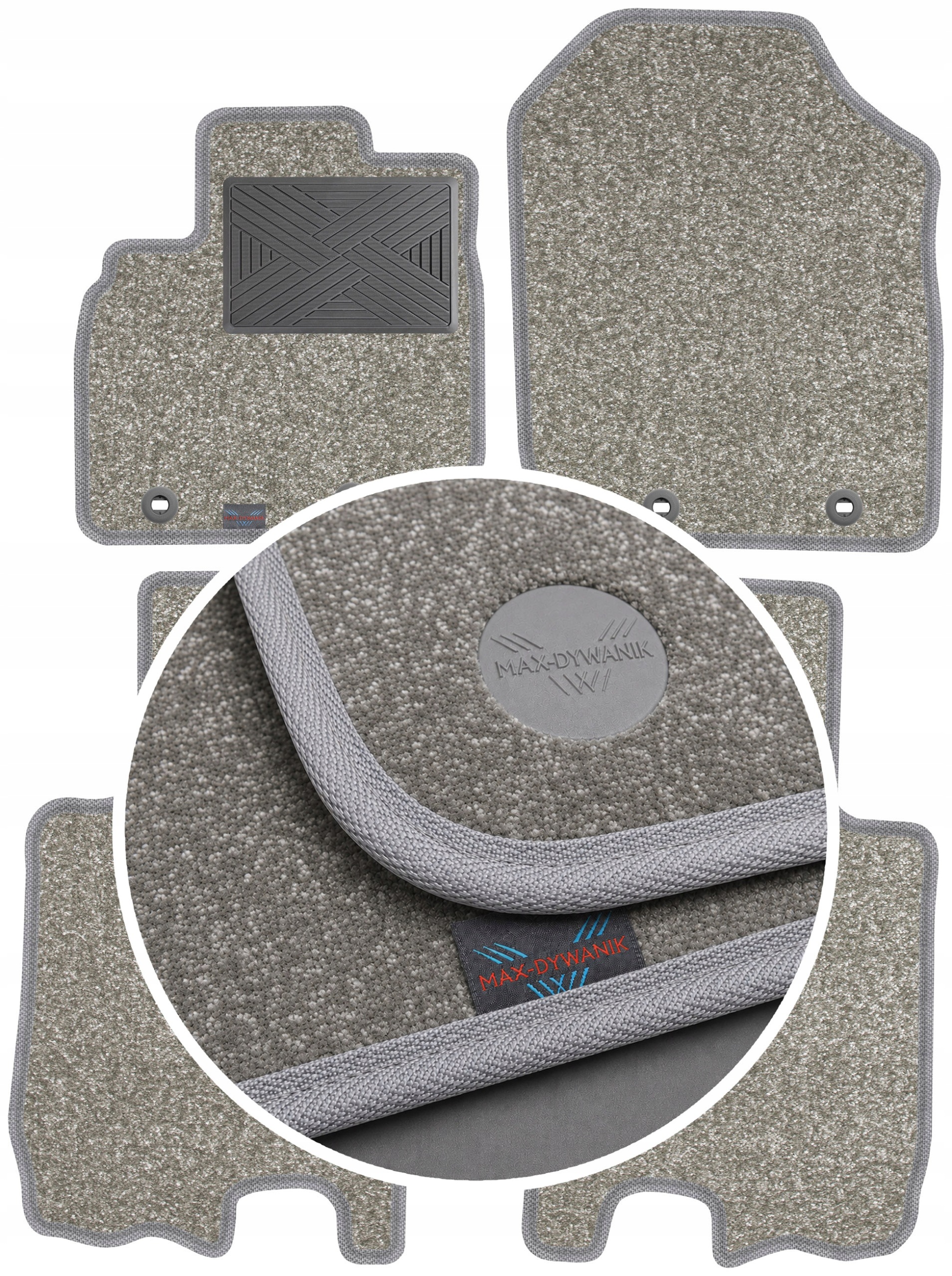 Honda Jazz II 2008-2013 Koberce do auta Perl-Line 12 mm