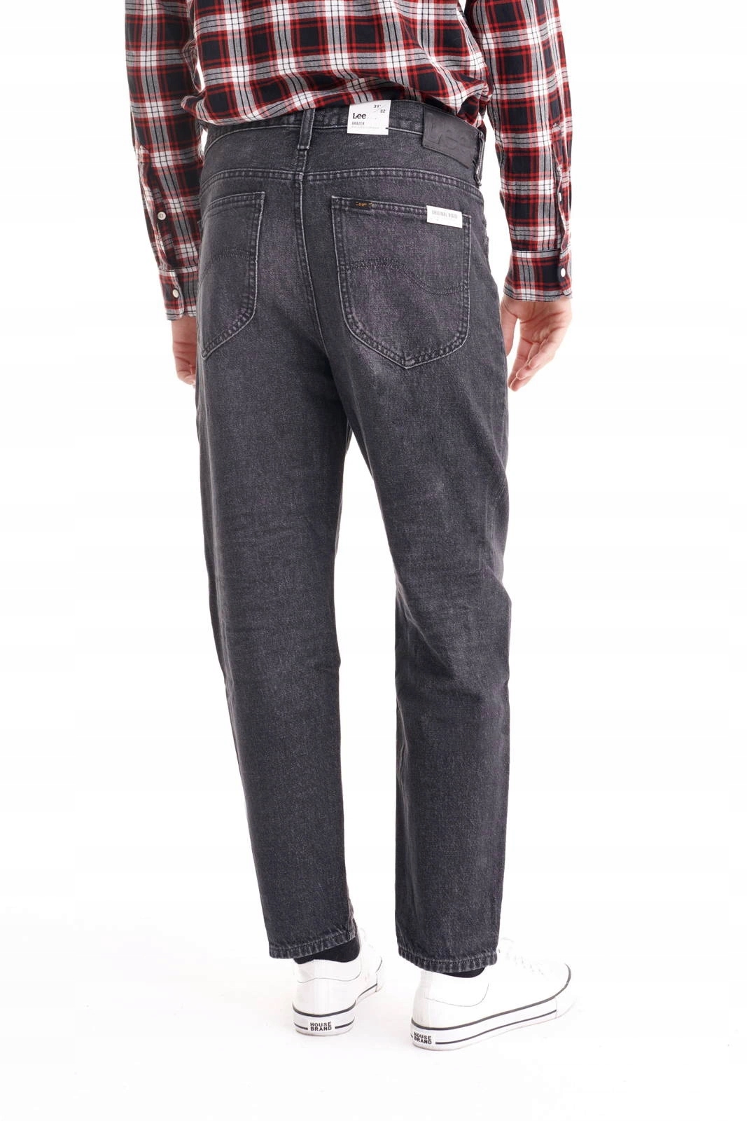 Pánské volné džínové kalhoty Lee Grazer Wild Black L73OCNAK 32/32