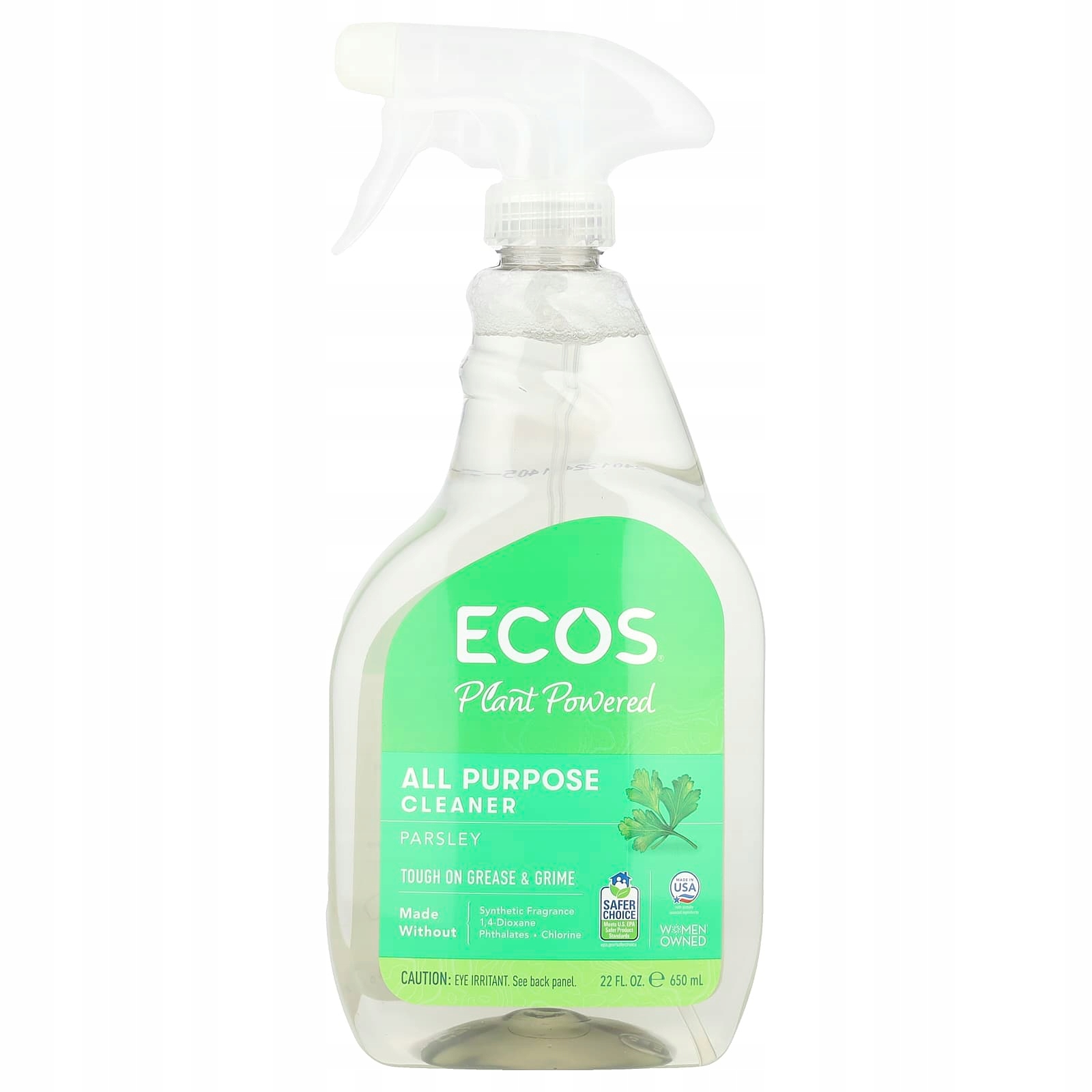 Earth Friendly Products, Univerzální čisticí kapalina, petrželová nať, 650