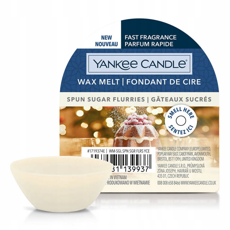 

Spun Sugar Flurries Yankee Candle wosk zapachowy