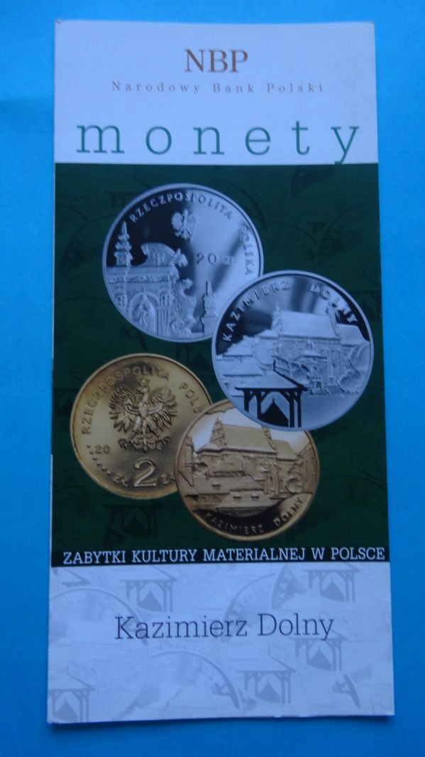 Folder 20 zł 2008,KAZIMIERZ DOLNY,stan I