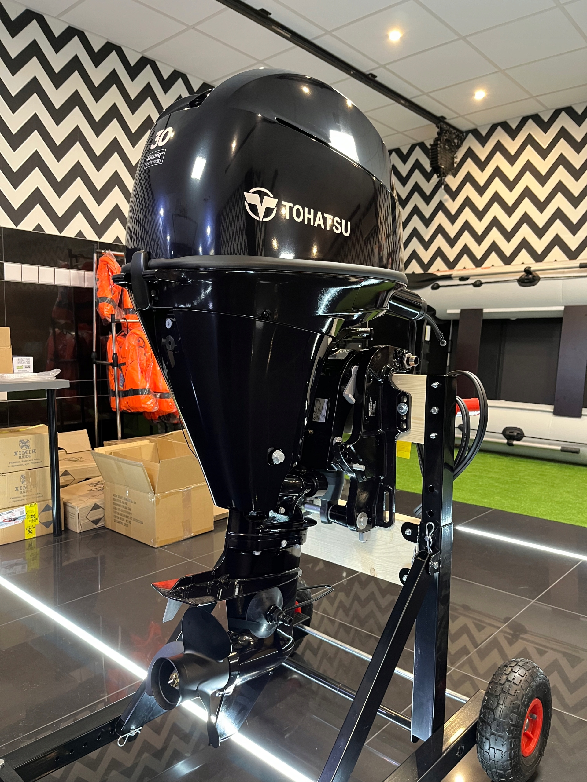 Silnik zaburtowy Tohatsu MFS30D ETS POWER TRIM NEW Model MFS30D ETS (POWER TRIM)