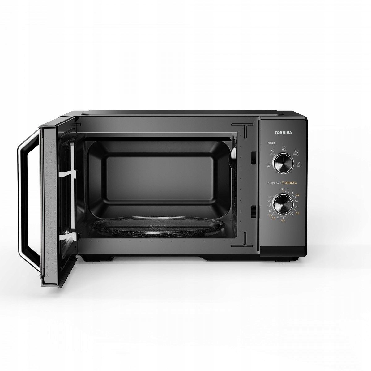 Kuchenka Mikrofalowa Toshiba MW3-MM20PF(MB) Szklany/Czarny Front 800W