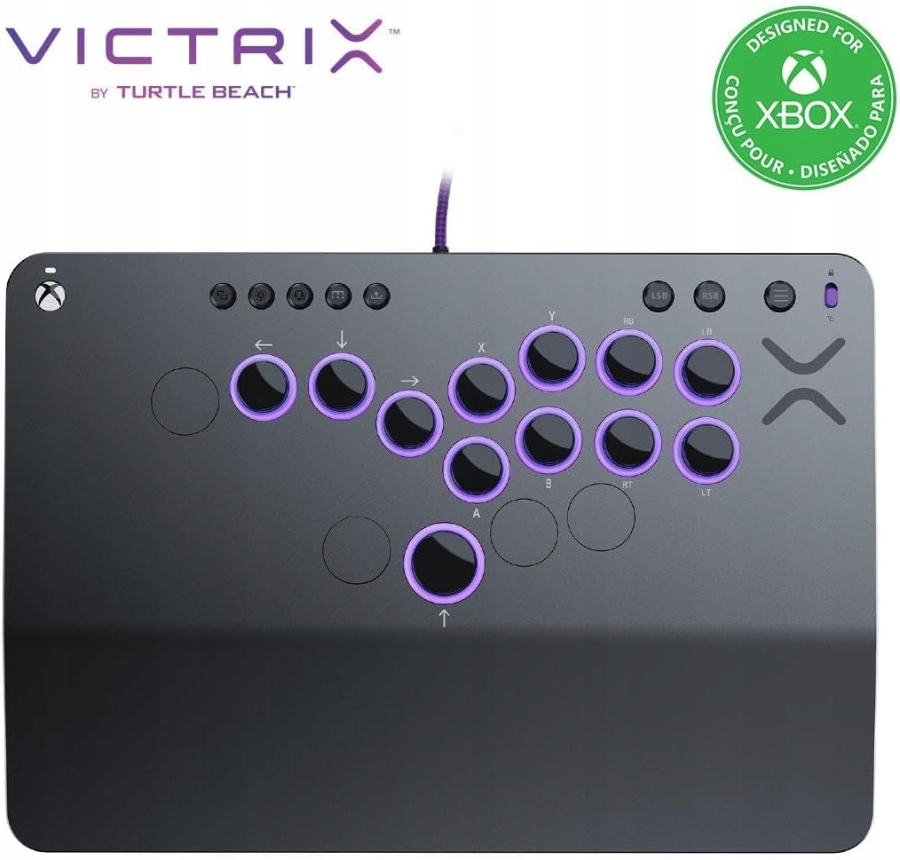 Kontroler Victrix Pro KO Leverless Fight Stick Series X|S, Xbox One PC RGB
