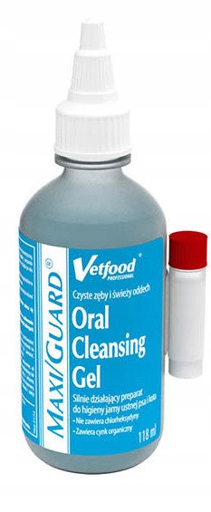 

Oral Cleansing Gel 118 ml jama ustna zęby pies kot