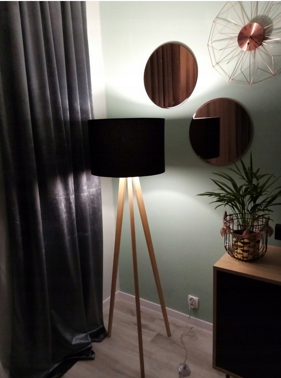 ABAŻUR KLOSZ LAMPA PLAFON FI43/30H8 E27 DO PODŁOGOWEJ SUFITOWEJ Mocowanie do wszystkich mocowań