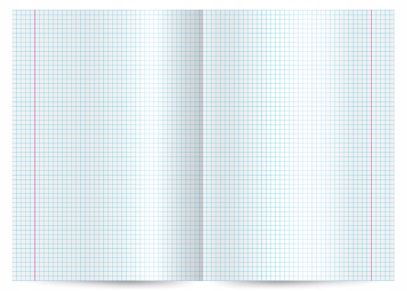 3 X ZESZYT A4, 32 KARTKI, KRATKA Z MARGINESEM, DLA CHŁOPCA, INTERDRUK Format A4