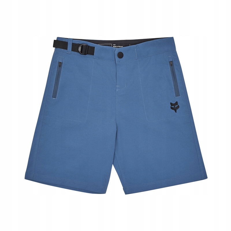 Spodenki Rowerowe Fox Ranger Matte Blue z Wkładką Junior Y22 Dla Dzieci