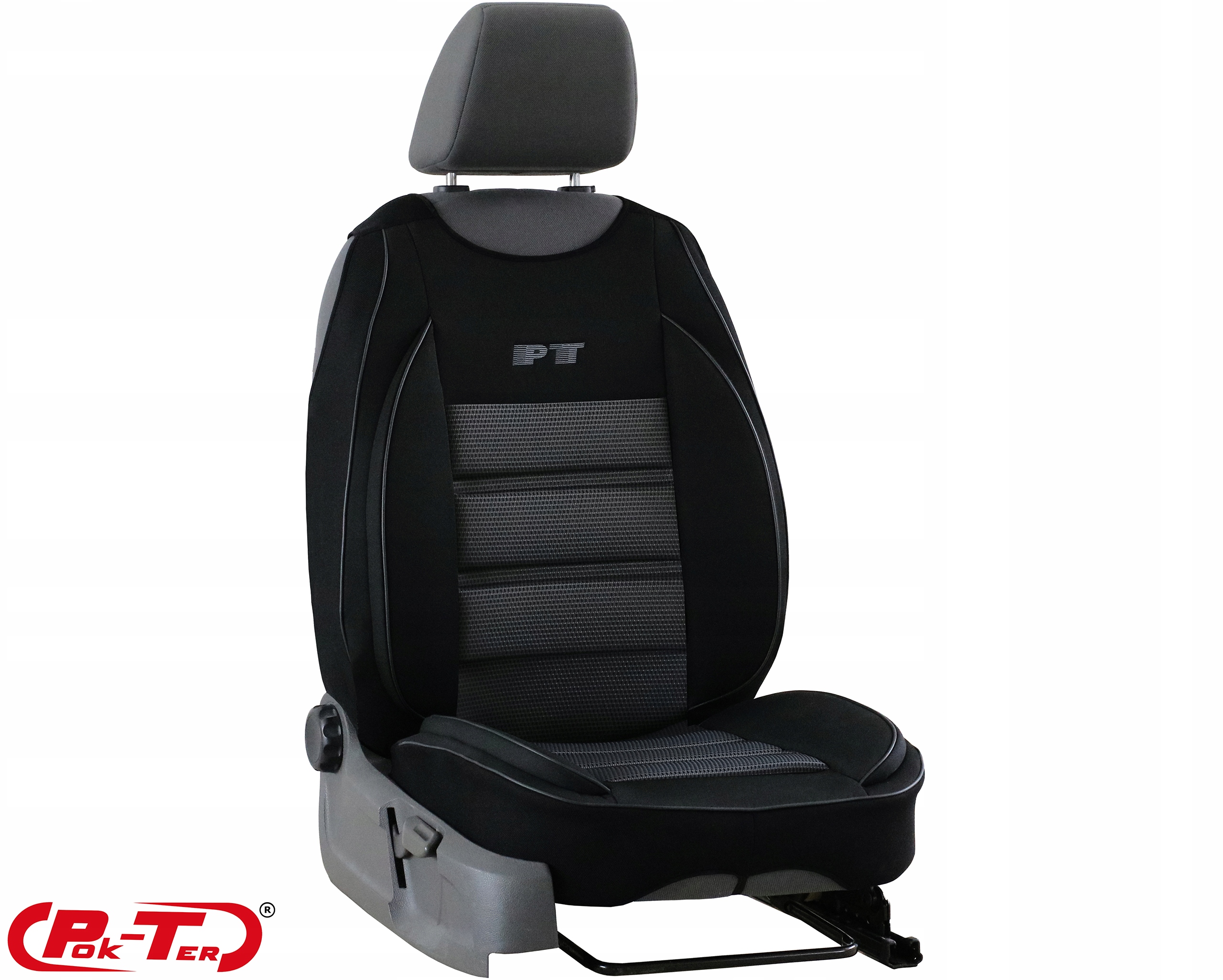 POKROWIEC MATA PROFILOWANA NA FOTELE SAMOCHODOWE Materiał materiał tapicerski